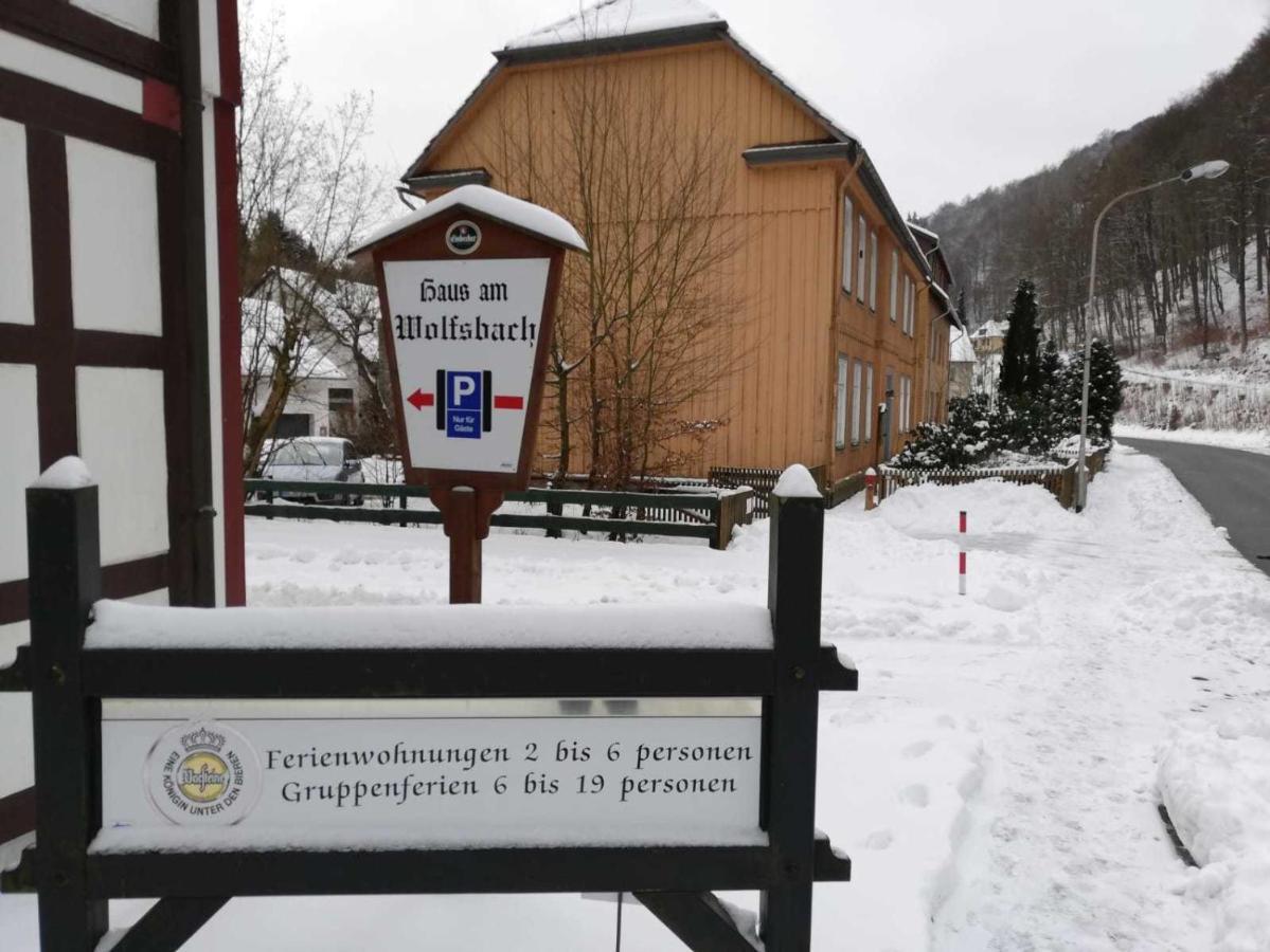 Haus Am Wolfsbach Appartement Zorge Buitenkant foto