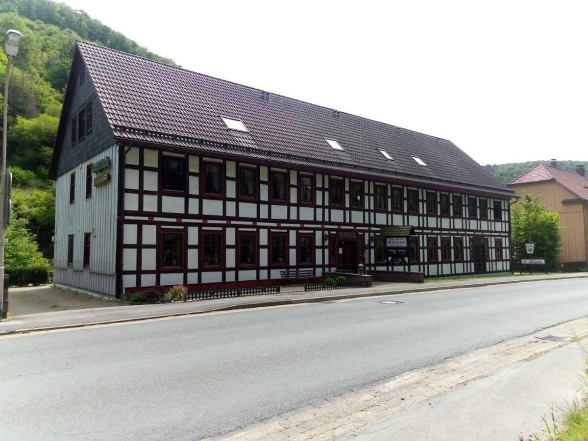 Haus Am Wolfsbach Appartement Zorge Buitenkant foto