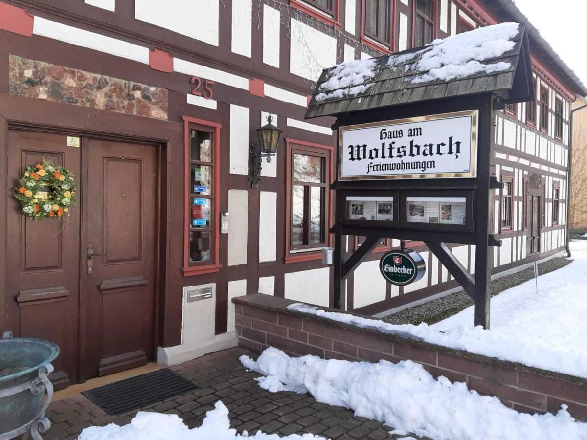 Haus Am Wolfsbach Appartement Zorge Buitenkant foto